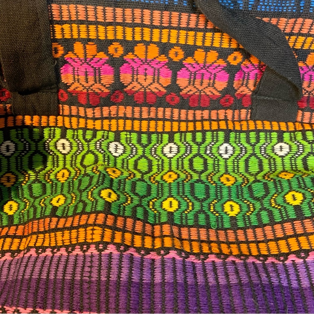 Guatemala Fabric Duffel Bag - Picture 5 of 8